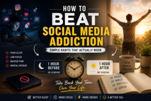 Read more about the article How to Beat Social Media Addiction: Simple Habits That Actually Work